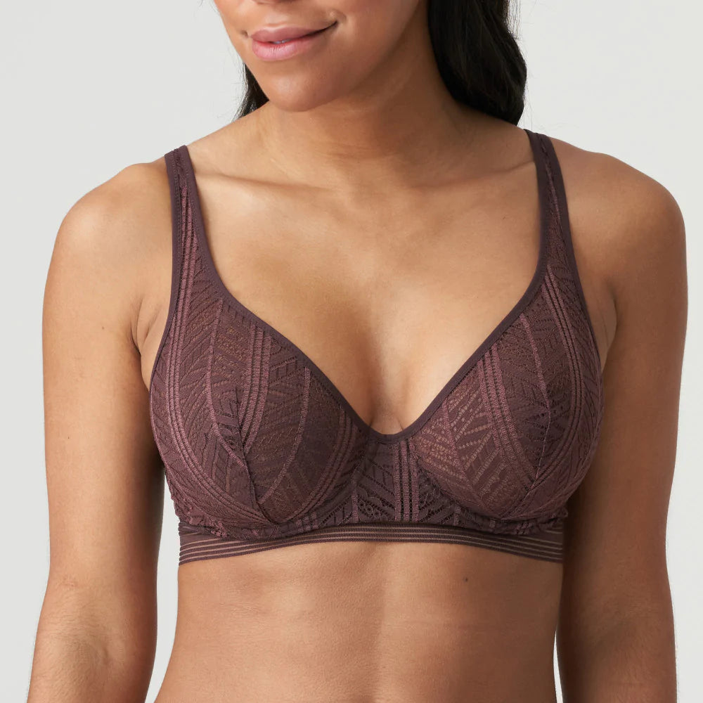 Women's full - cup bras for maximum coverageMarie Jo - L’ Aventure Richard Bra | Aubergine