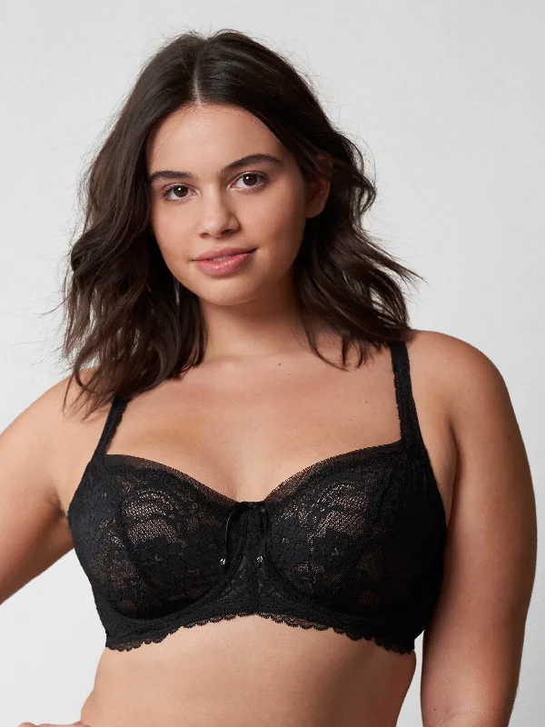 Women's bras with removable padsMinx Lace Balconette Bra