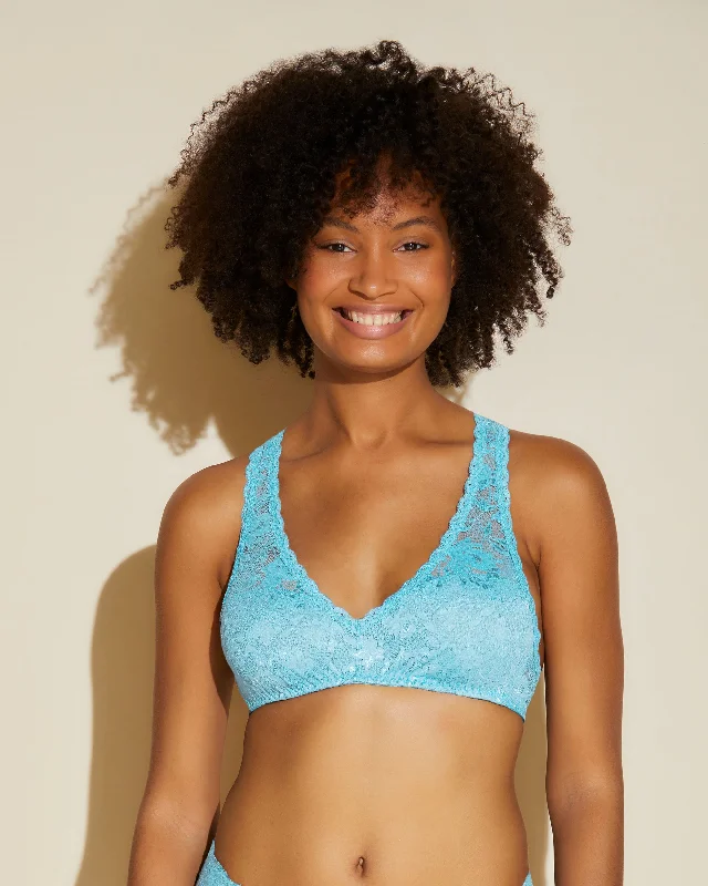 Women's wireless bras for all - day comfortBralette Imbottita Con Spalline Incrociate