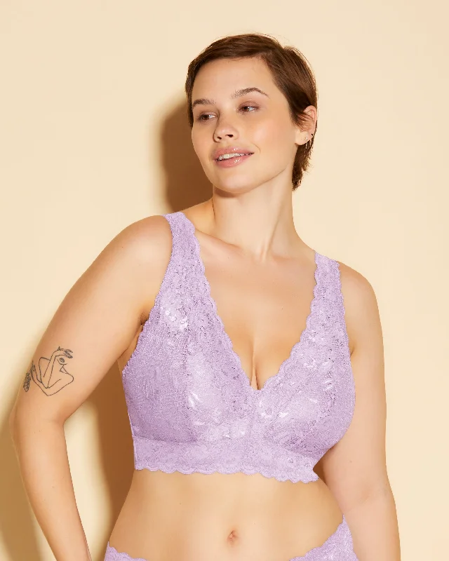 Women's bras crafted from stretchy spandexBralette Longue Plungie Super Curvy