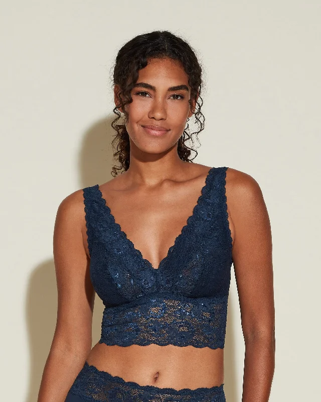 Women's bras with anti - odor technologyLongline Plungie-Bralette