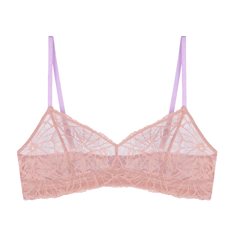 Women's bras with a satin finishNoa Graphic Lace Bralette