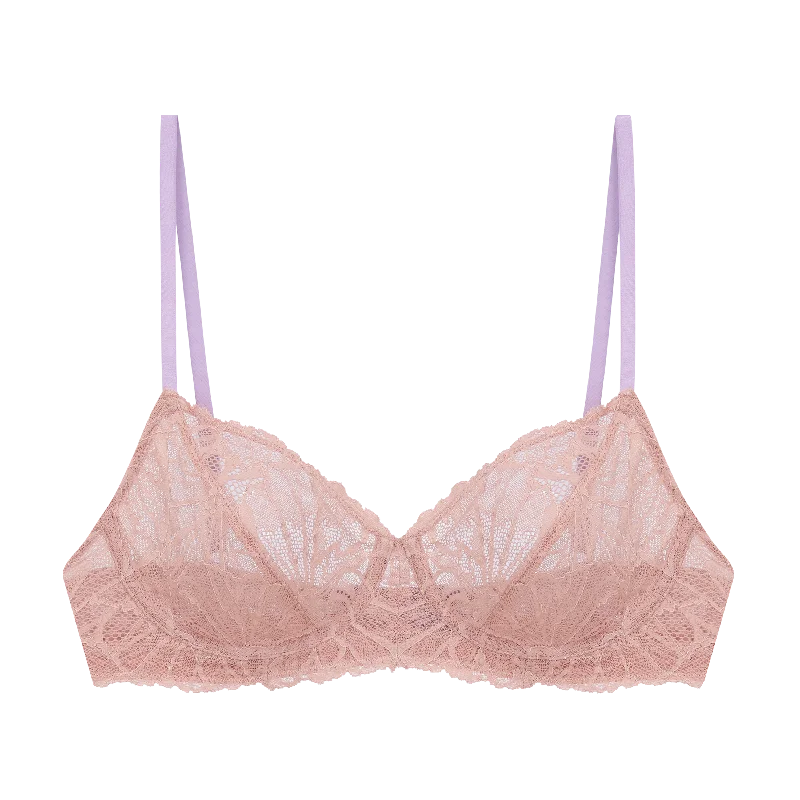 Women's bras with a cooling fabricNoa Graphic Lace Underwire Bra