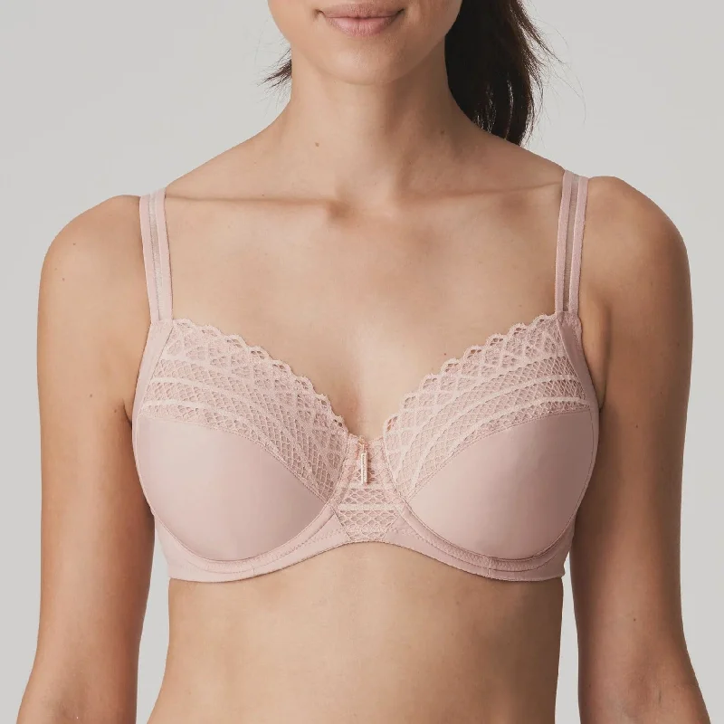 Women's bras with a silk blend for luxuryPrima Donna East End Full Cup Bra in Powder Rose 0141930