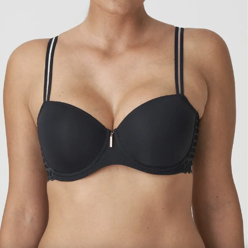 Women's pastel - colored bras for a soft lookPrima Donna Twist East End Balcony Bra 0241932 in Black