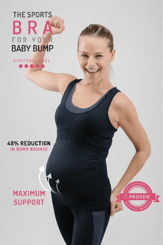 Women's bras using a bamboo fiber liningHigh Impact Ultimate Maternity Sportswear Top