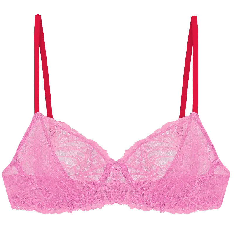 Women's bras with adjustable back closuresVita Graphic Lace Underwire Bra