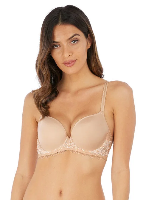 Women's animal - print brasWacoal Lace Perfection Contour Bra, Cafe Creme