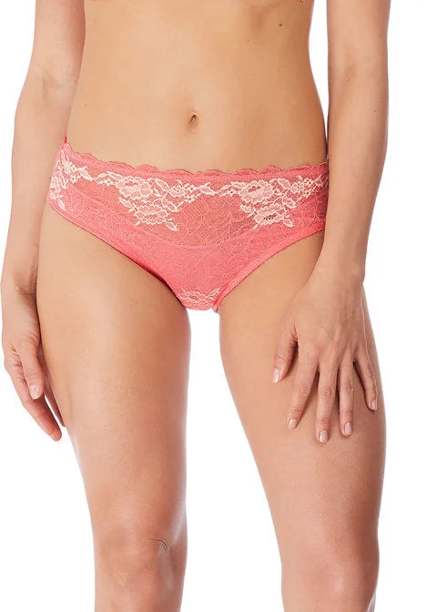 Women's unpadded bras for a natural lookWacoal Lace Perfection Panty, Strawberry Ice