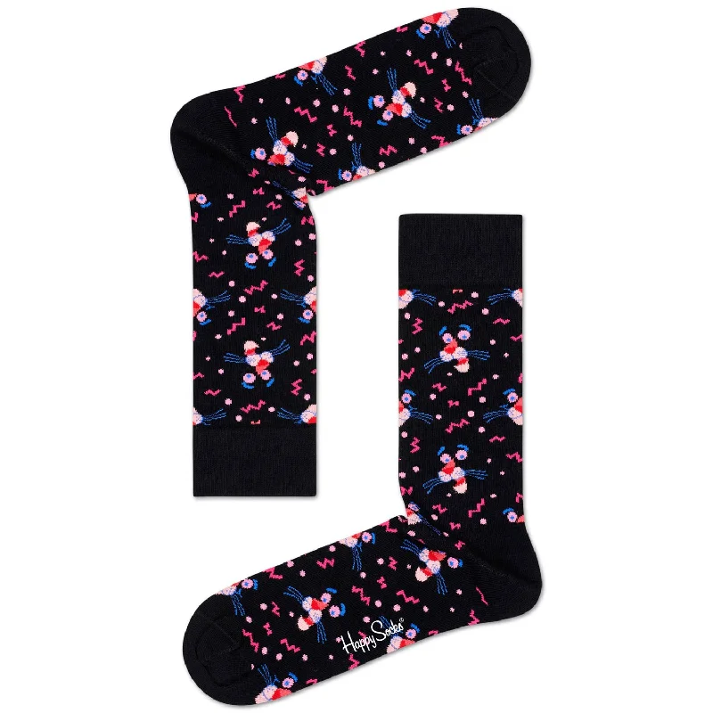 Women's argyle - patterned thigh - high socksHappy Socks x Pink Panther Women's Crew Socks - Pink Panic