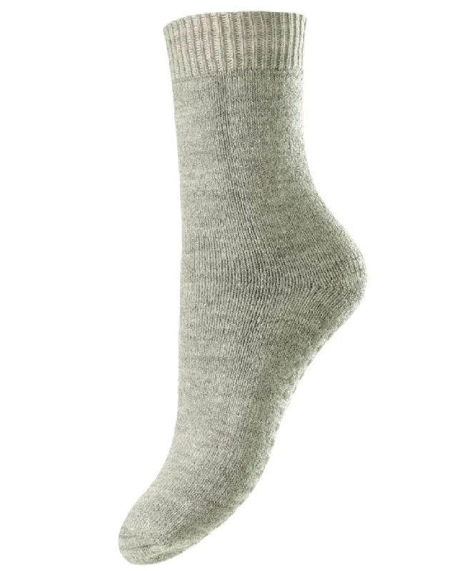 Women's silk - lined socks for a luxurious feelHJ Hall Womens Non Slip Feet Warmers