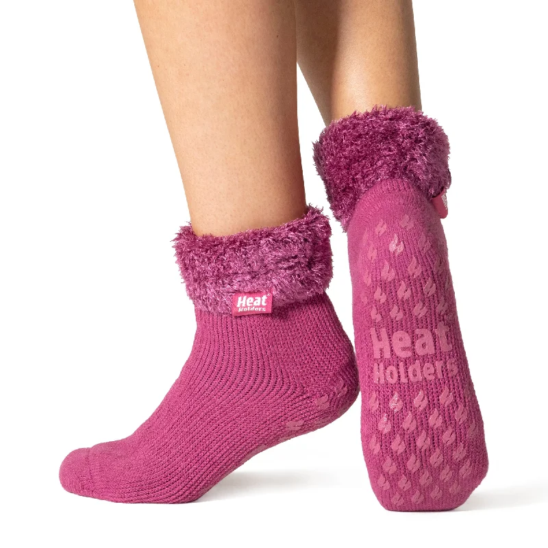 Women's quick - dry socks for water activitiesLadies Original Sherbourne Lounge Socks with Turnover Feather Top