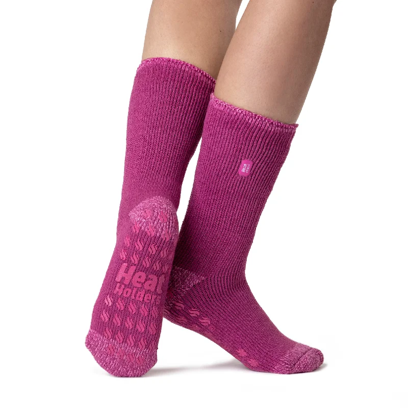 Women's compression socks for improved circulationLadies Original Juniper Slipper Socks - Pink