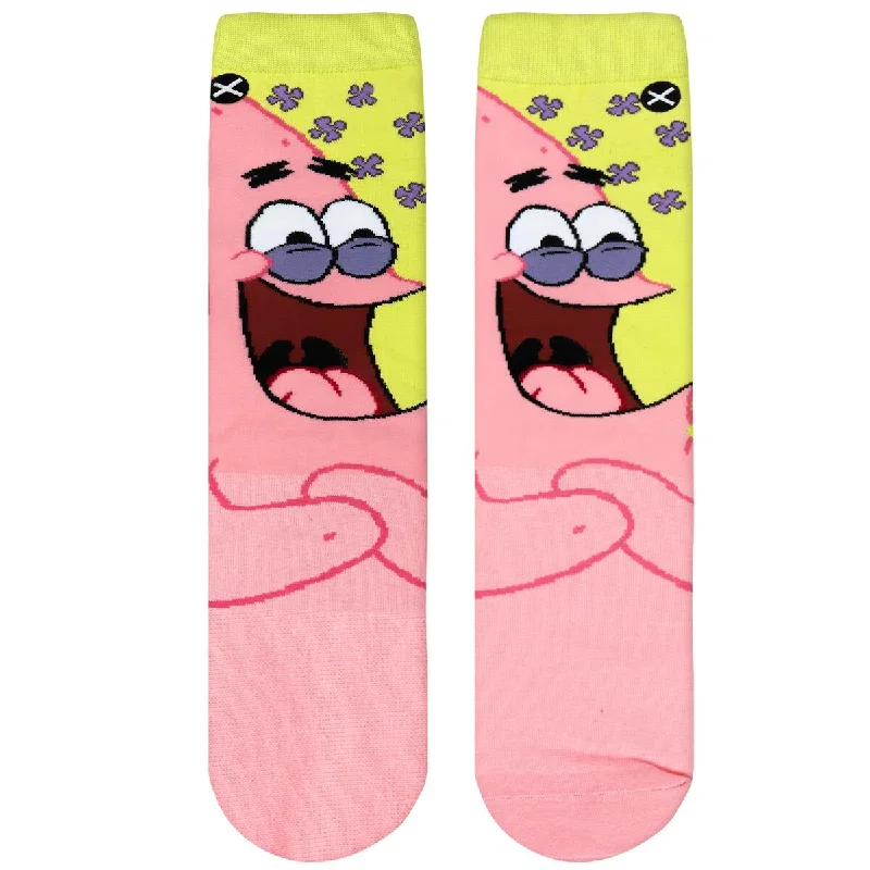 Women's cashmere - blend socks for extra softnessOdd Sox Women's Crew Socks - Big Patrick (Spongebob)