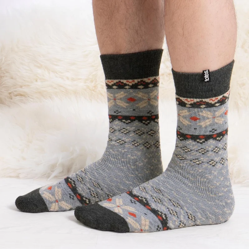 Women's satin - trimmed socks for a touch of eleganceORIGINAL NOVELTY SLIPPER SOCKS Mens Socks Fairisle