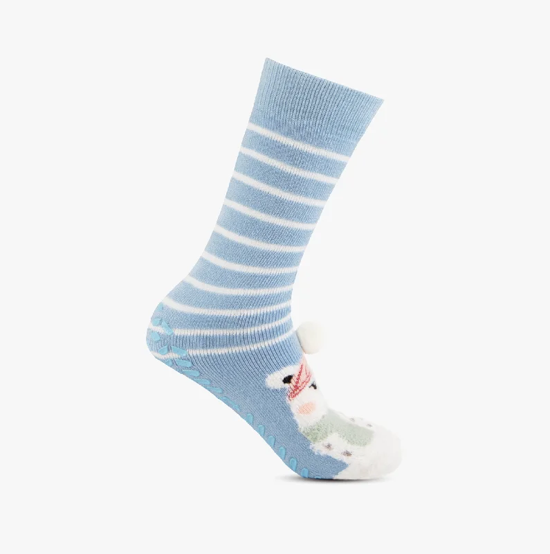 Women's ribbed knee - high socks for a classic lookSINGLE ORIGINAL SLIPPER SOCKS Womens Socks Polar Bear