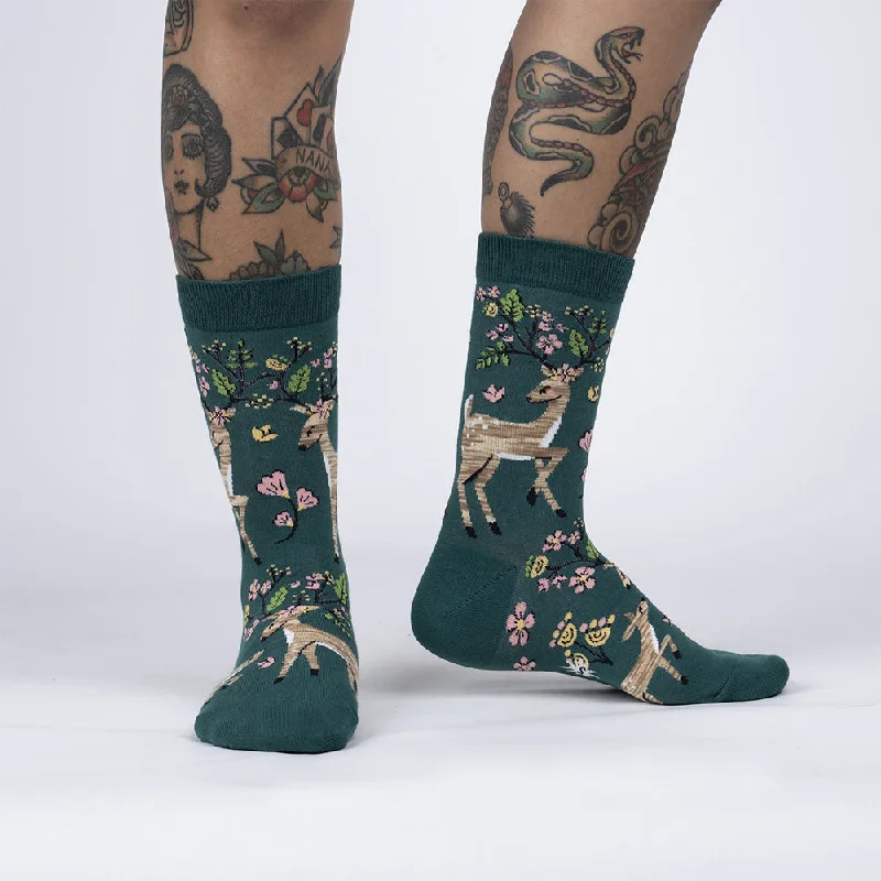 Women's thermal socks for cold weatherSock It To Me Women's Crew Socks - Spring Awakening