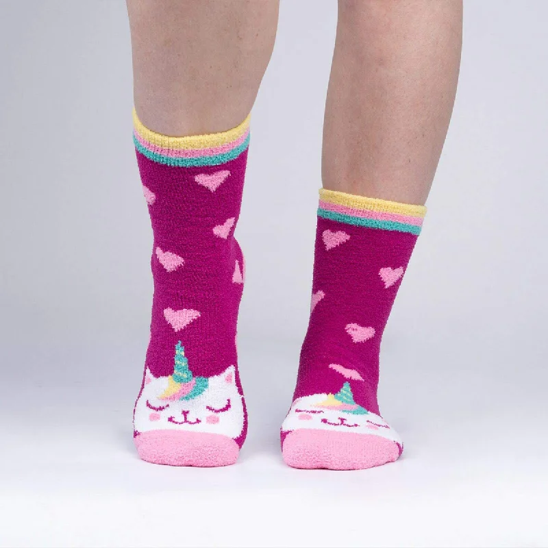 Women's arch - support socks for better comfortSock It To Me Women's Slipper Socks - Mewnicorn