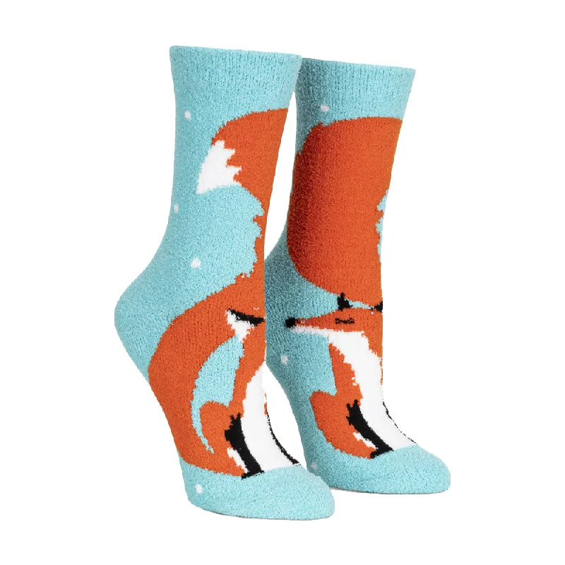 Women's thigh - high socks in a fishnet patternSock It To Me Women's Slipper Socks - Tail of Hearts